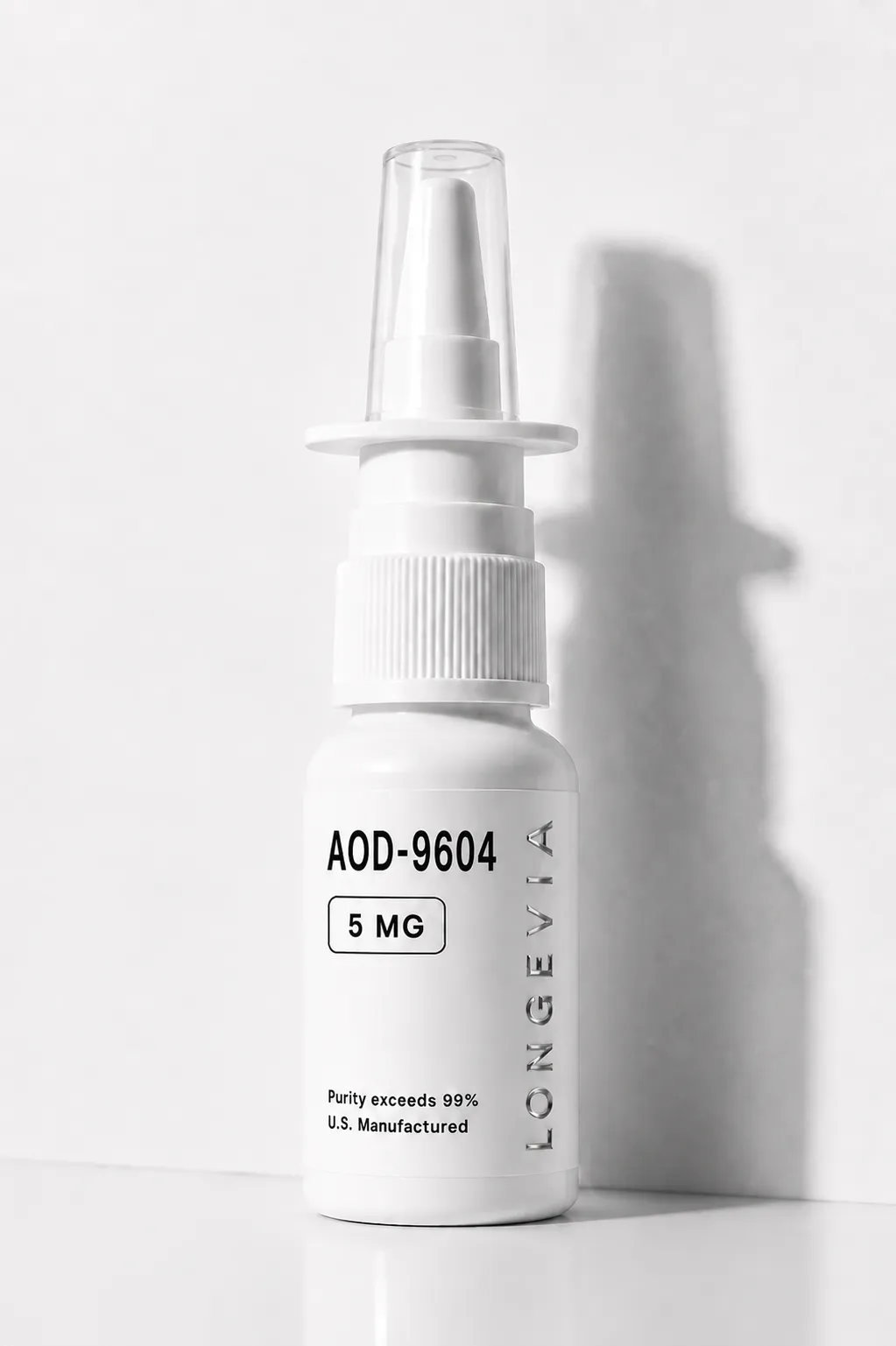 AOD-9604 5mg / 10mg Spray research peptide vial, photo 1 of 2
